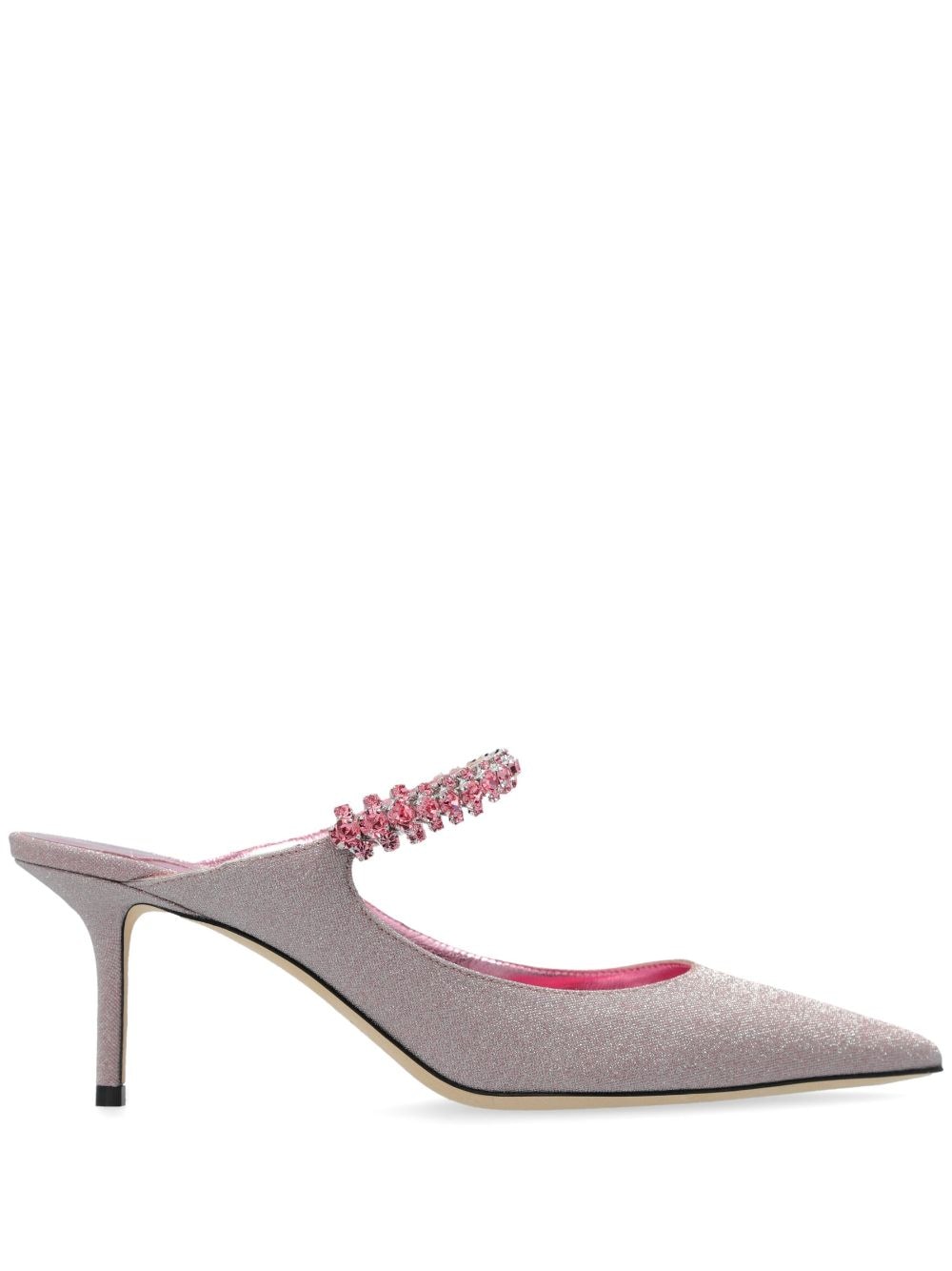 Jimmy Choo Bing Mules with Rhinestones Jimmy Choo