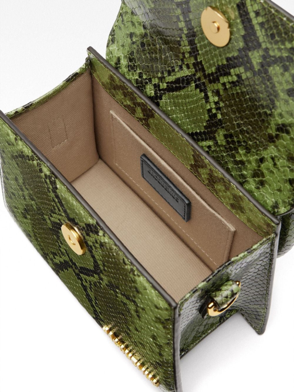 Jacquemus Le Chiquito Mini Snakeskin Bag Jacquemus