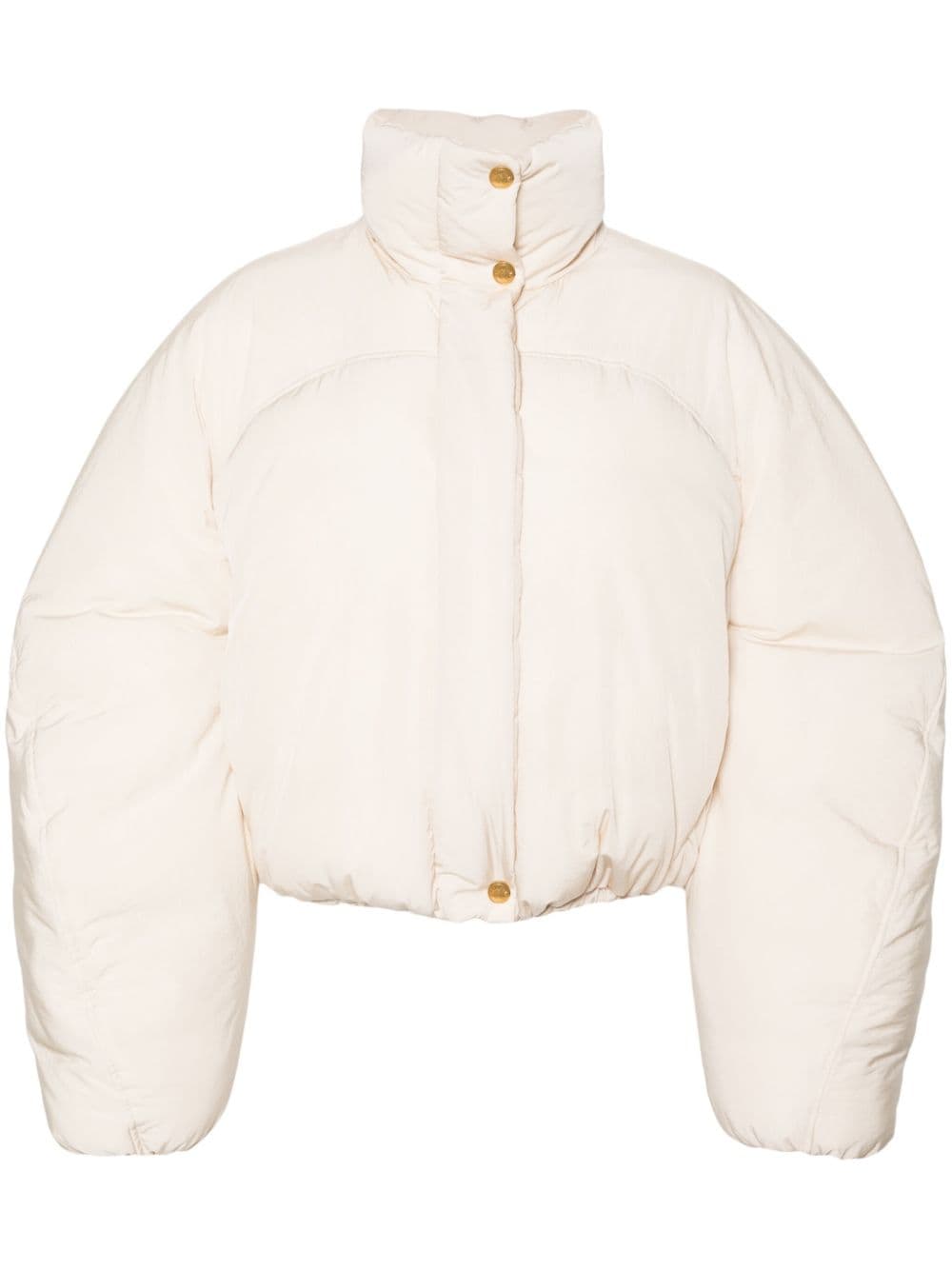 JACQUEMUS Coats White Jacquemus