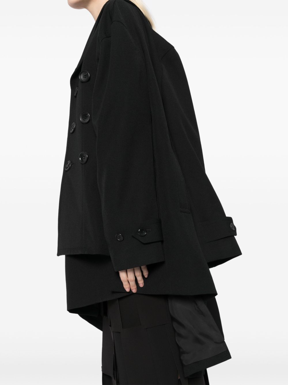 Comme des Garcons Coats Black Comme Des Garcons