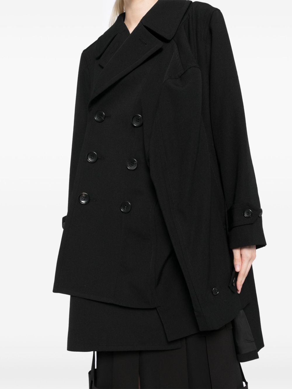 Comme des Garcons Coats Black Comme Des Garcons