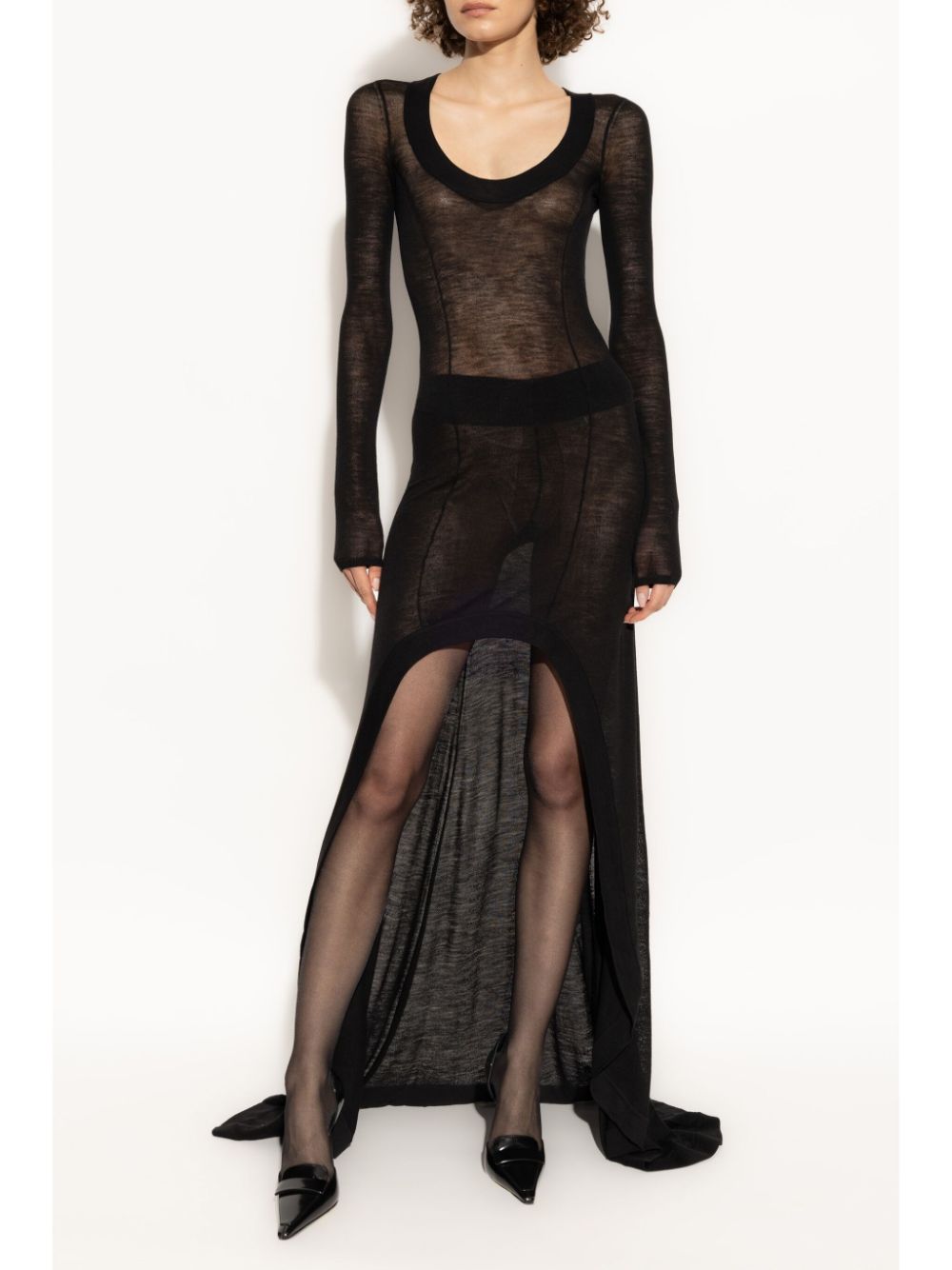 Saint Laurent asymmetric-design Dress Saint Laurent