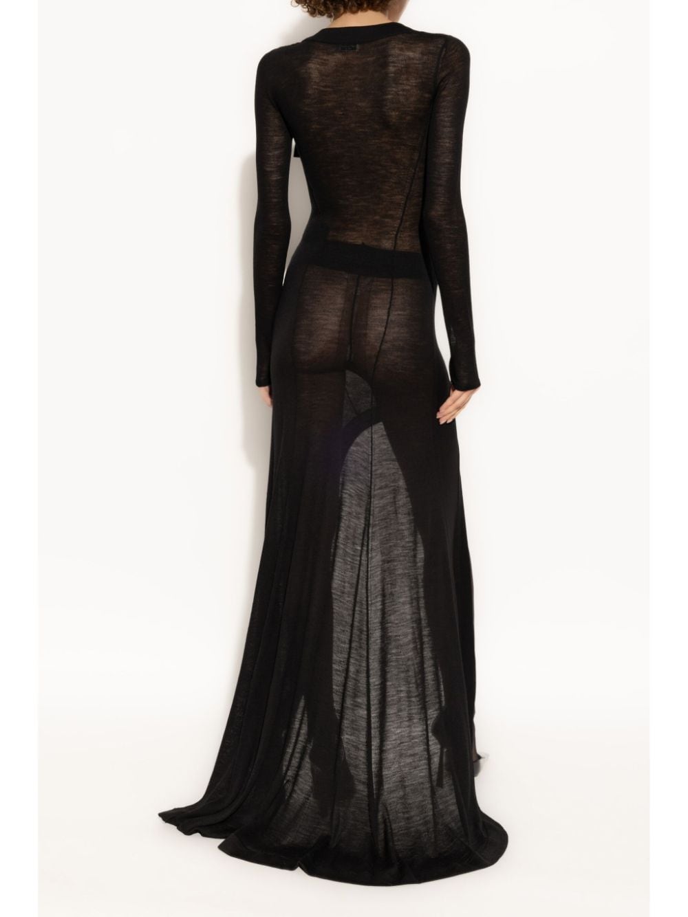 Saint Laurent asymmetric-design Dress Saint Laurent