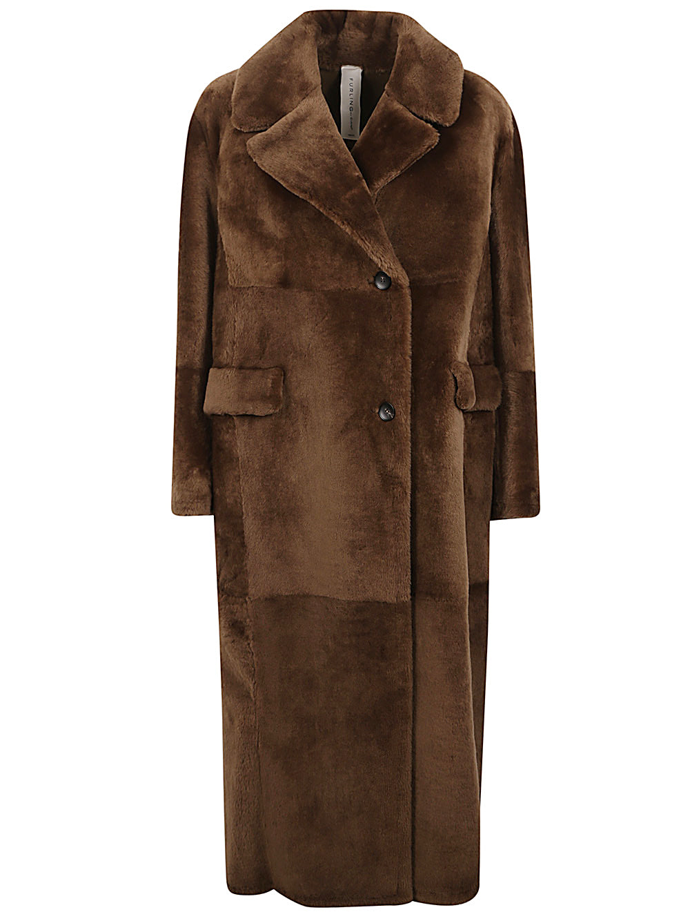 FURLING BY GIANI Coats Brown Furling By Giani