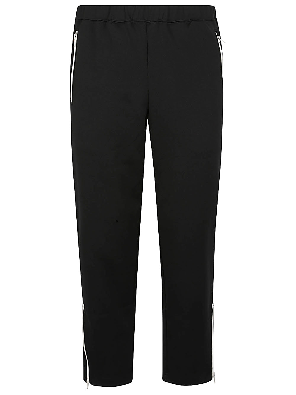 Comme Des Garcons Zippered ankle trackpants wide leg Comme Des Garcons
