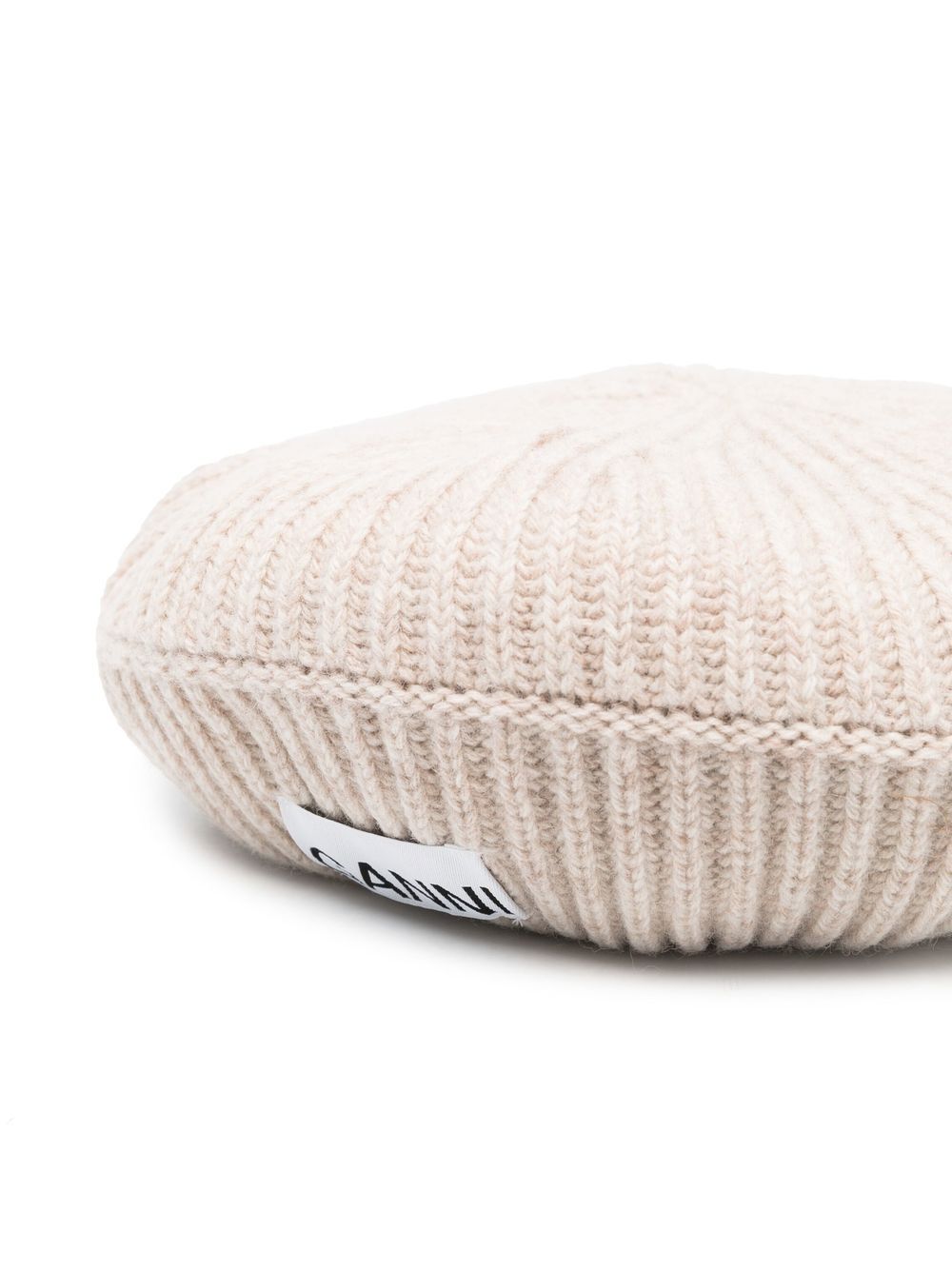 Ganni Ribbed wool hat Ganni 