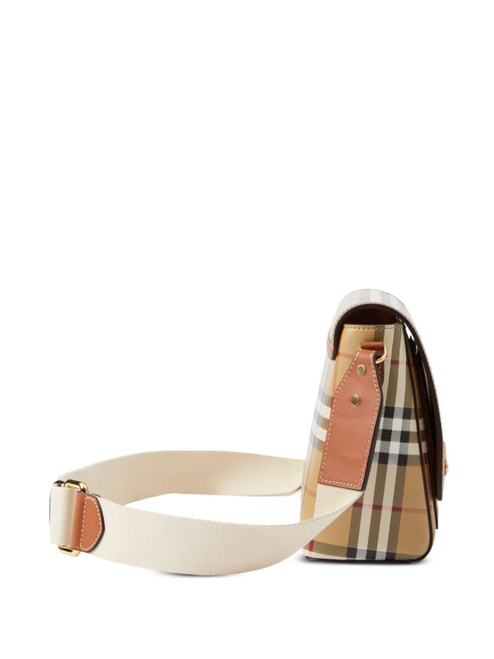 Burberry Checked Note Shoulder Bag Burberry