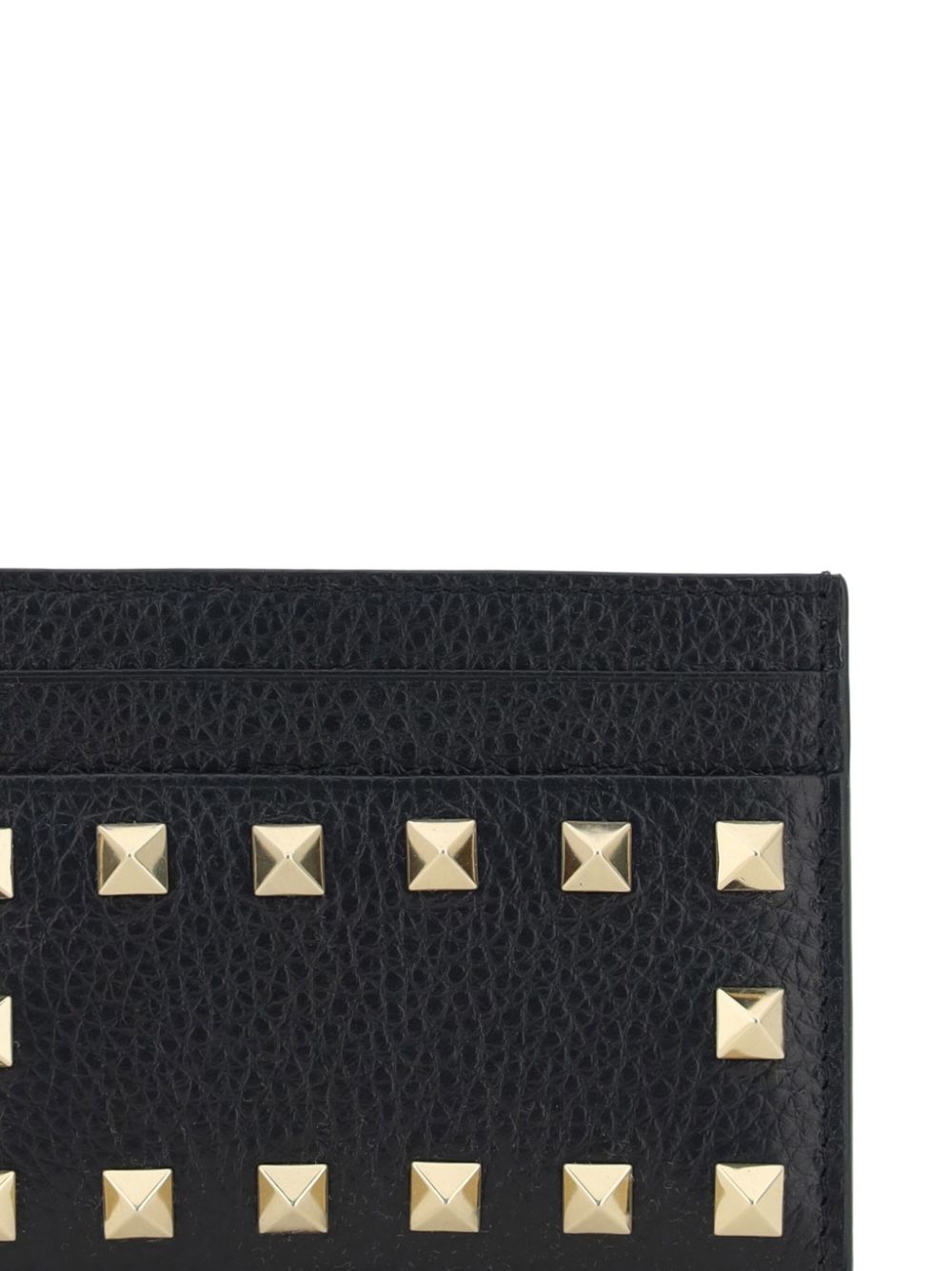 Valentino Garavani Rockstud leather card case Valentino Garavani
