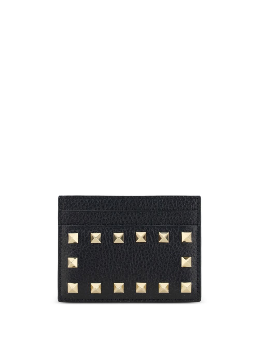 Valentino Garavani Rockstud leather card case Valentino Garavani