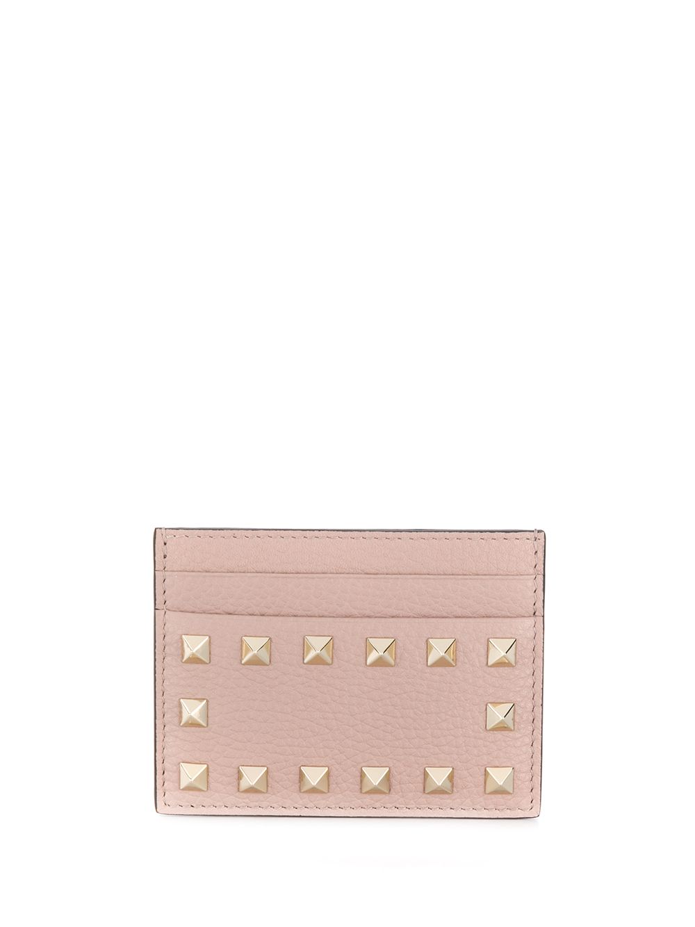 Valentino Garavani Rockstud leather card case Valentino Garavani
