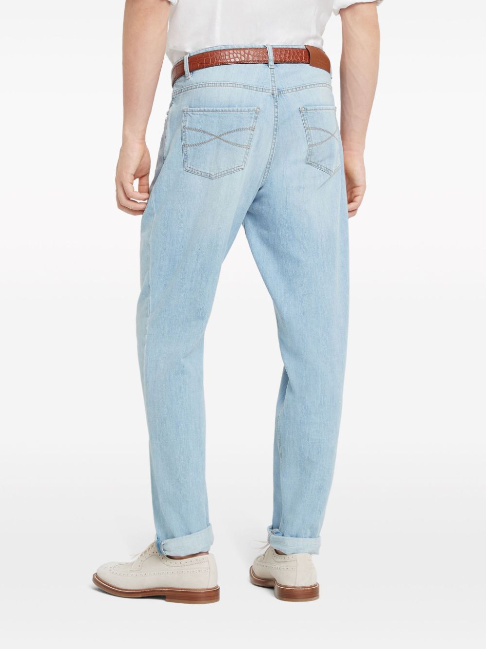 Brunello Cucinelli Jeans Clear Blue Brunello Cucinelli