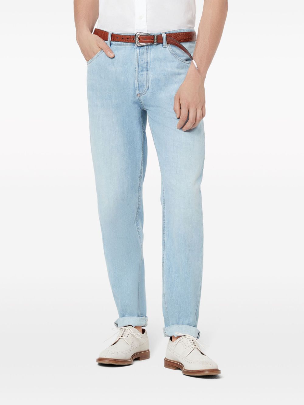 Brunello Cucinelli Jeans Clear Blue Brunello Cucinelli