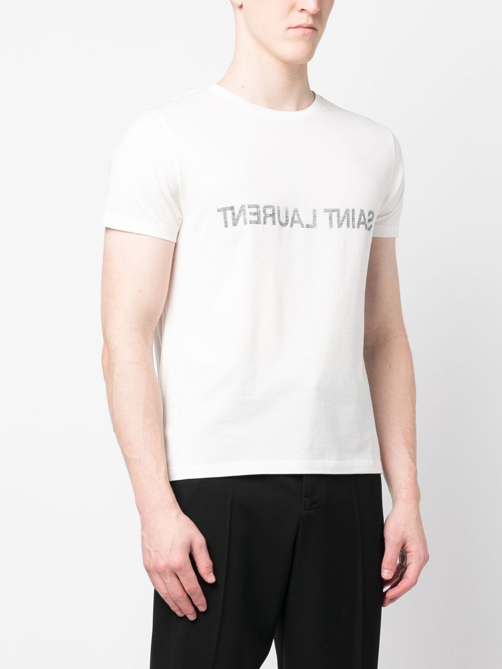 Saint Laurent Logo T-shirt Saint Laurent