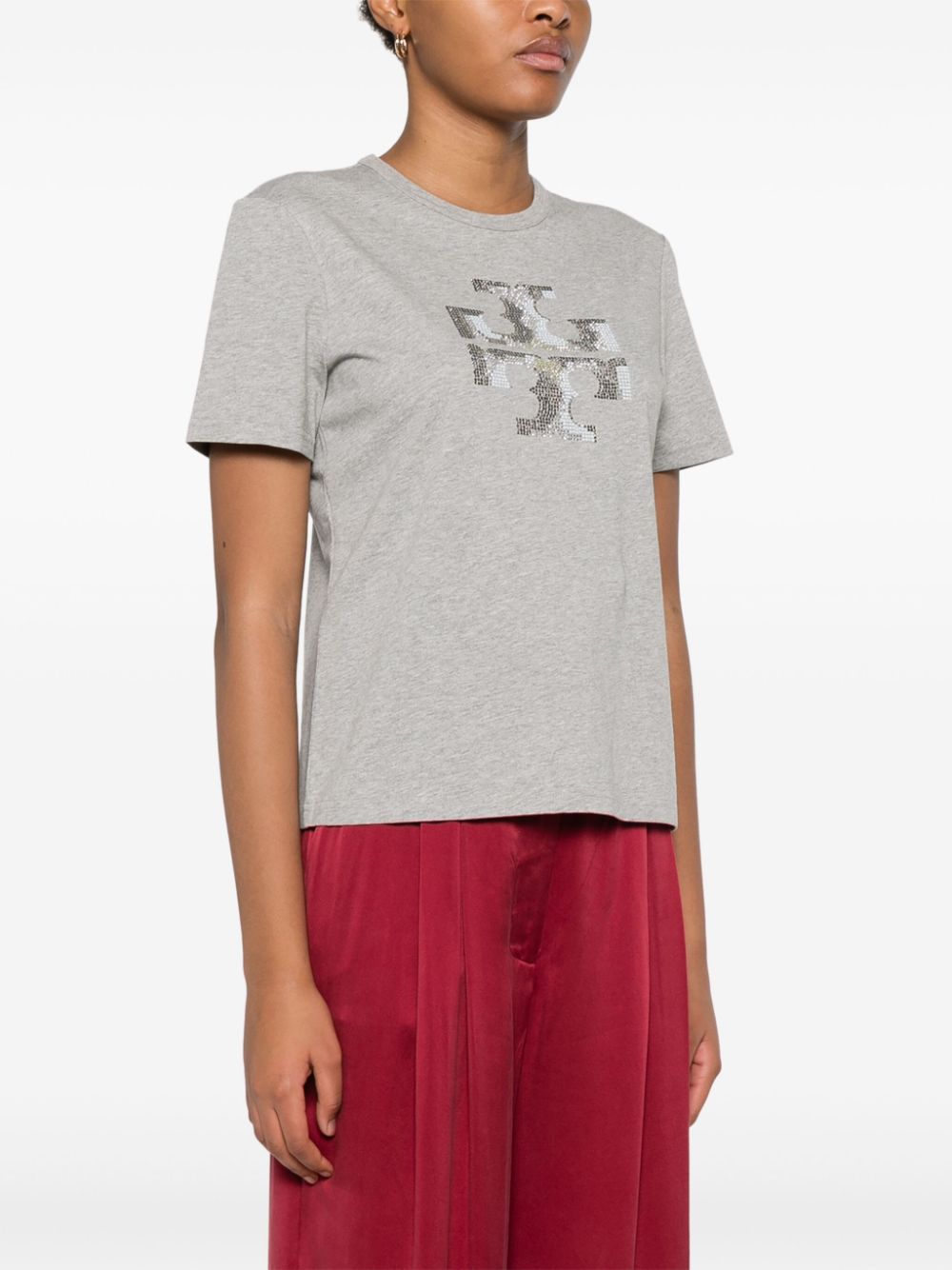Tory Burch T-shirts and Polos Grey Tory Burch 