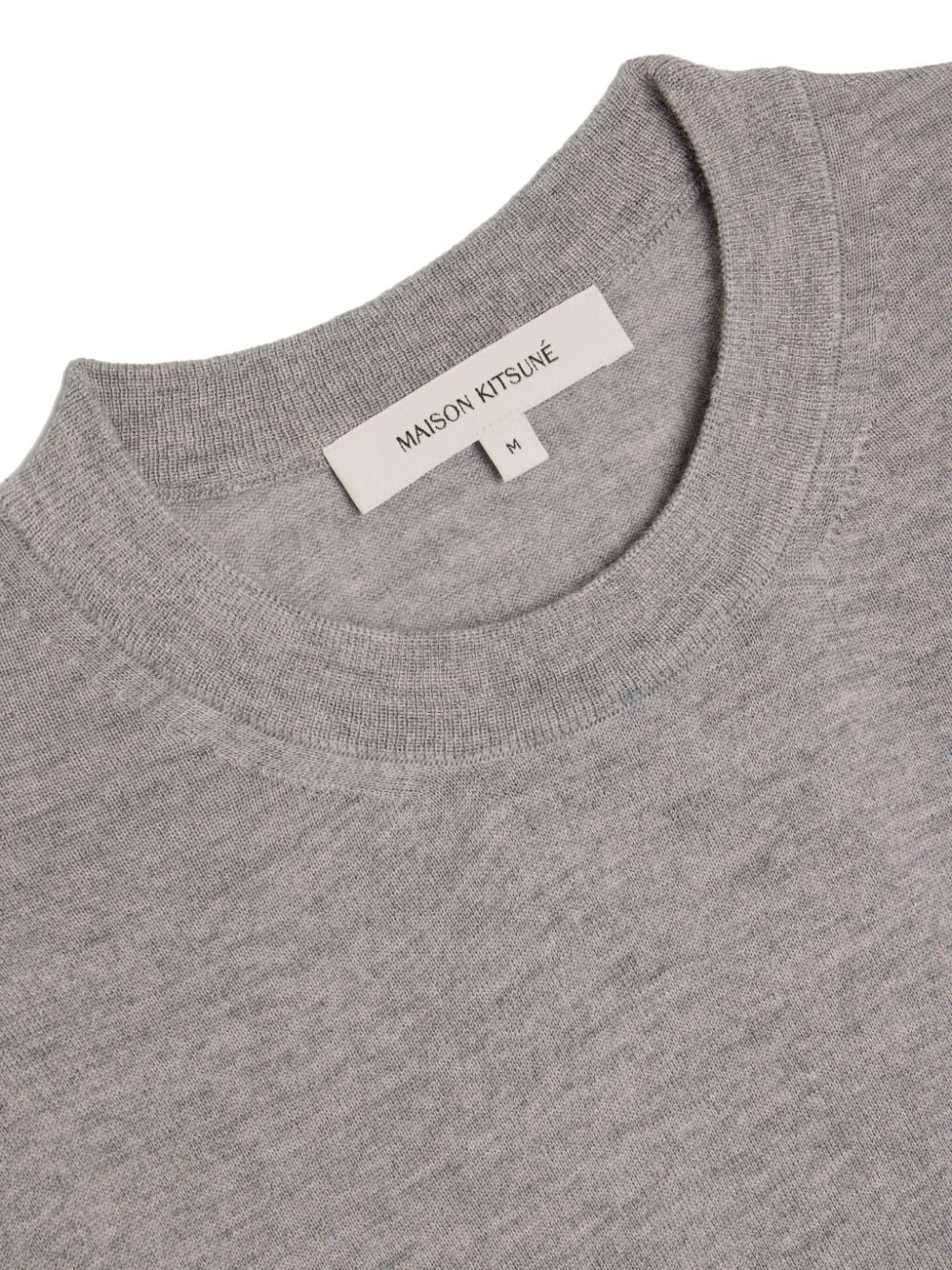 Maison Kitsuné Maison Kitsune Baby Fox Patch Regular Jumper Maison Kitsuné