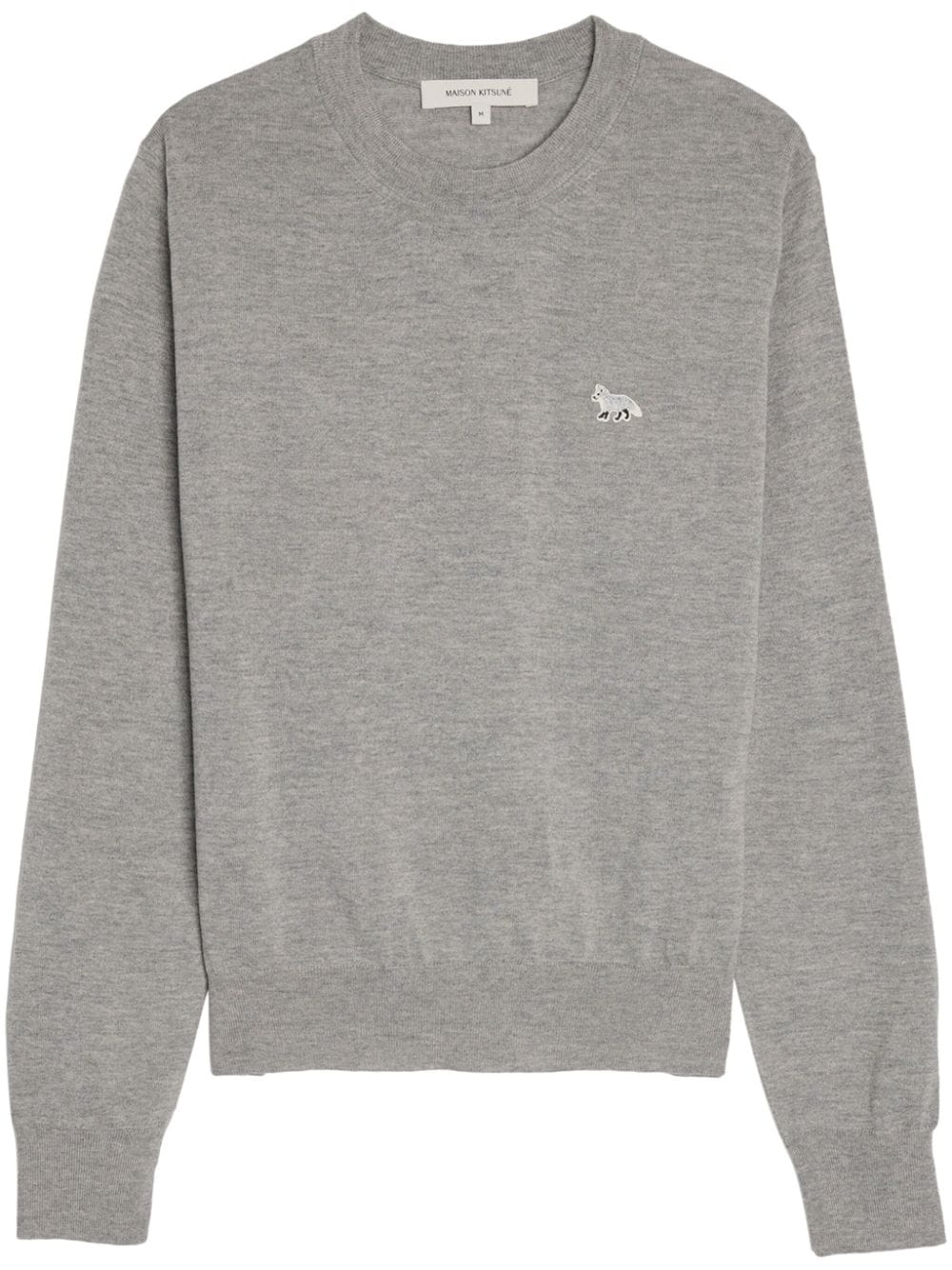 Maison Kitsuné Maison Kitsune Baby Fox Patch Regular Jumper Maison Kitsuné