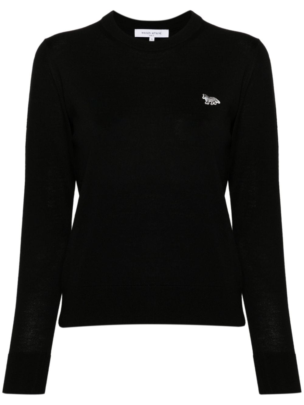 Maison Kitsuné Maison Kitsune Baby Fox-patch sweater Maison Kitsuné
