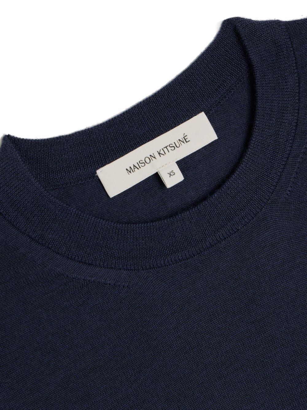 Maison Kitsuné Maison Kitsune W Baby Fox Patch Regular Jumper Maison Kitsuné