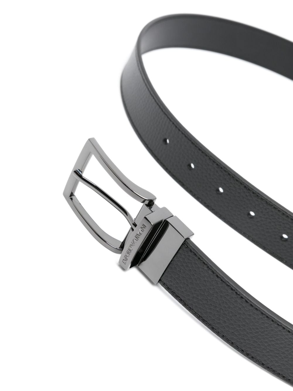 Emporio Armani Exclusive Leather reversible belt EMPORIO ARMANI EXCLUSIVE