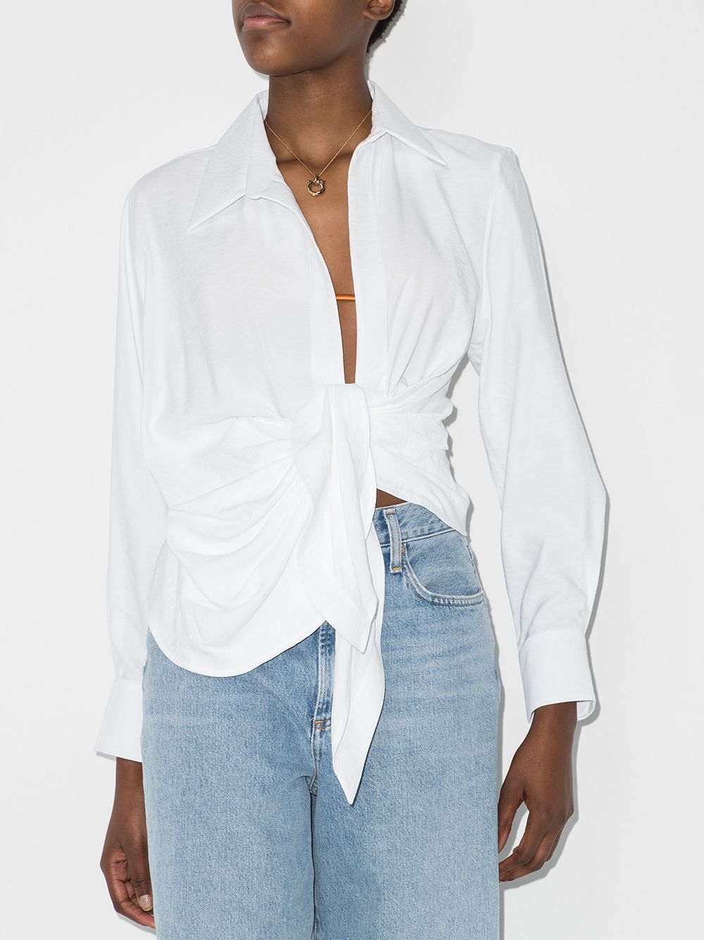 JACQUEMUS Shirts White Jacquemus