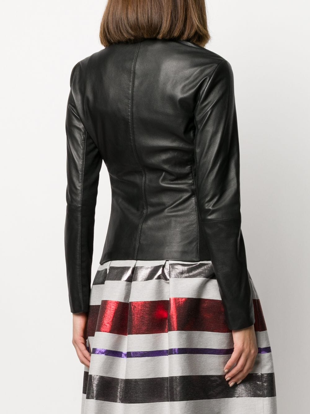 Emporio Armani zipped biker jacket Emporio Armani 