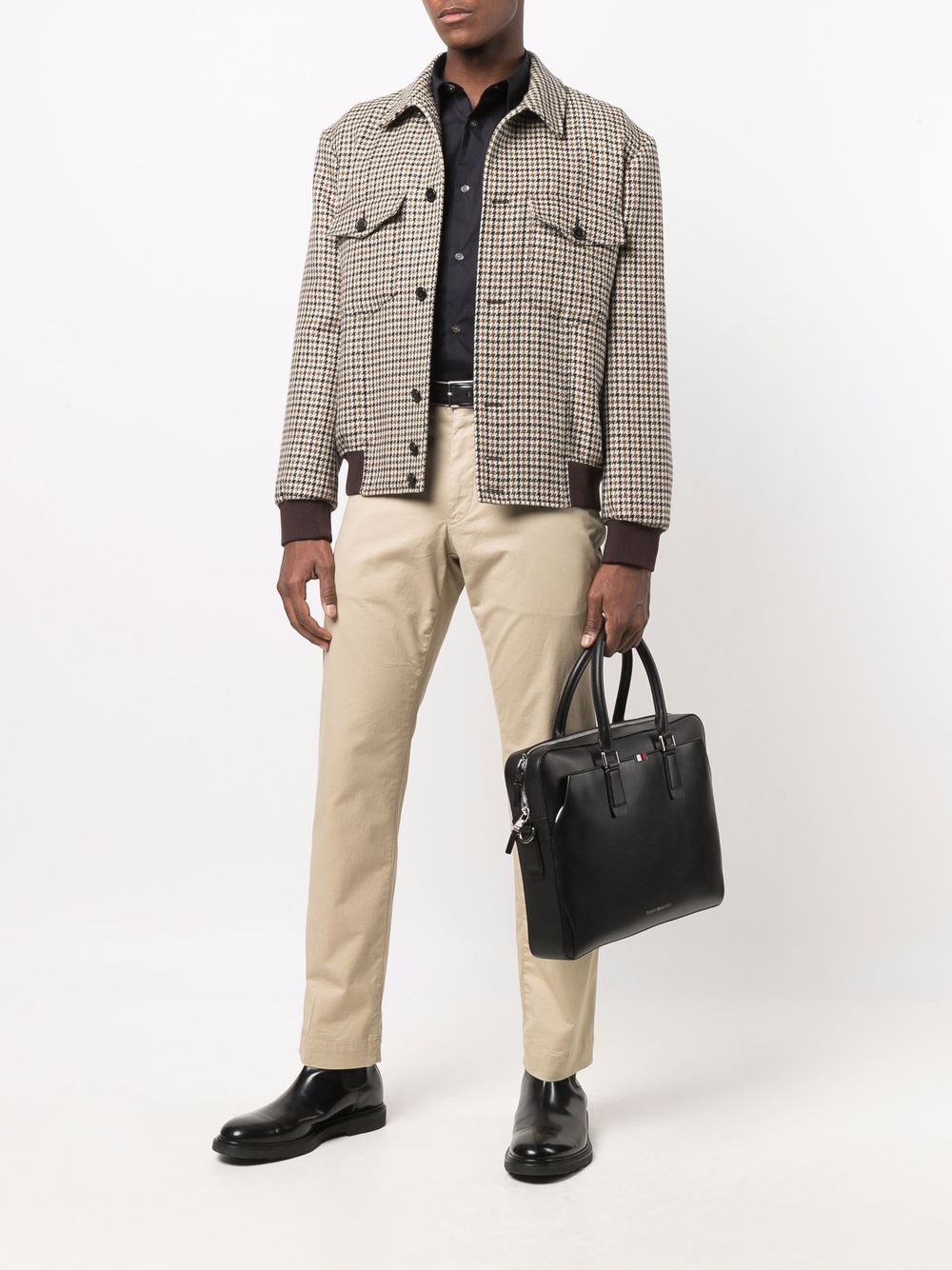 Emporio Armani logo-patch Longsleeved Shirt Emporio Armani 