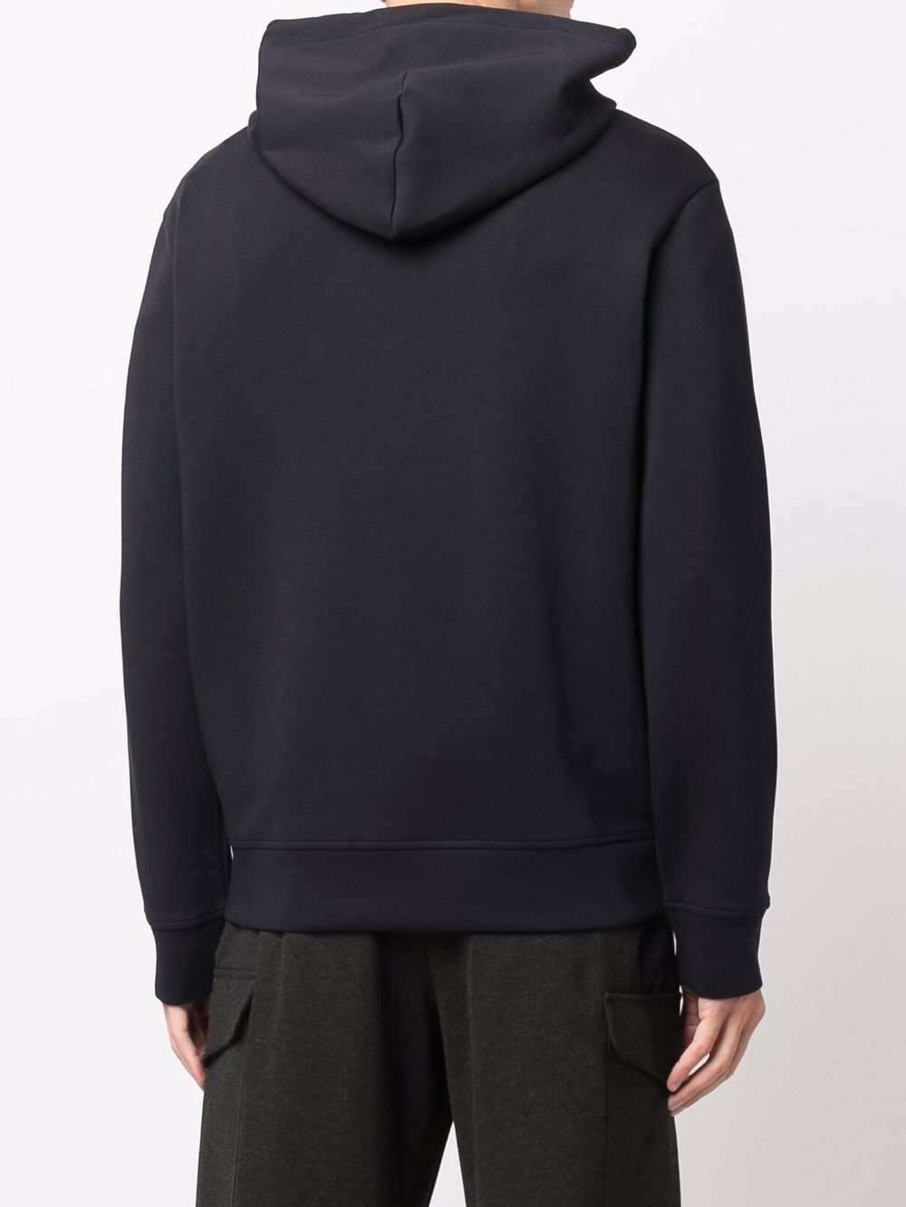 Emporio Armani long-sleeved Logo Patch Hoodie Emporio Armani 