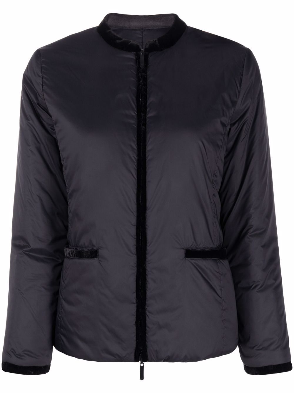 Emporio Armani Nylon reversible guru-collared jacket Emporio Armani 