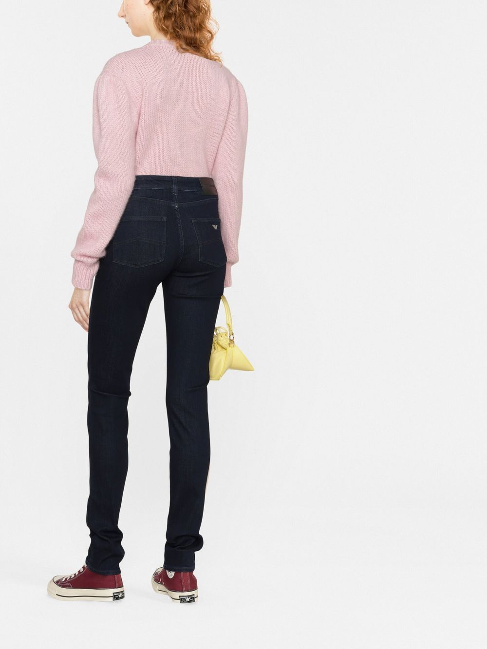 Emporio Armani high-waisted slim-cut Trousers Emporio Armani 