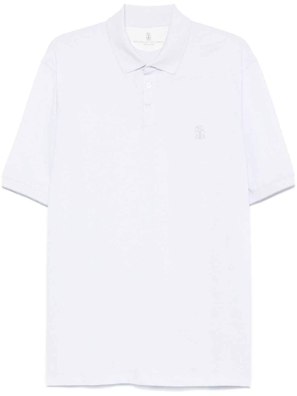 Brunello Cucinelli T-shirts and Polos Clear Blue Brunello Cucinelli