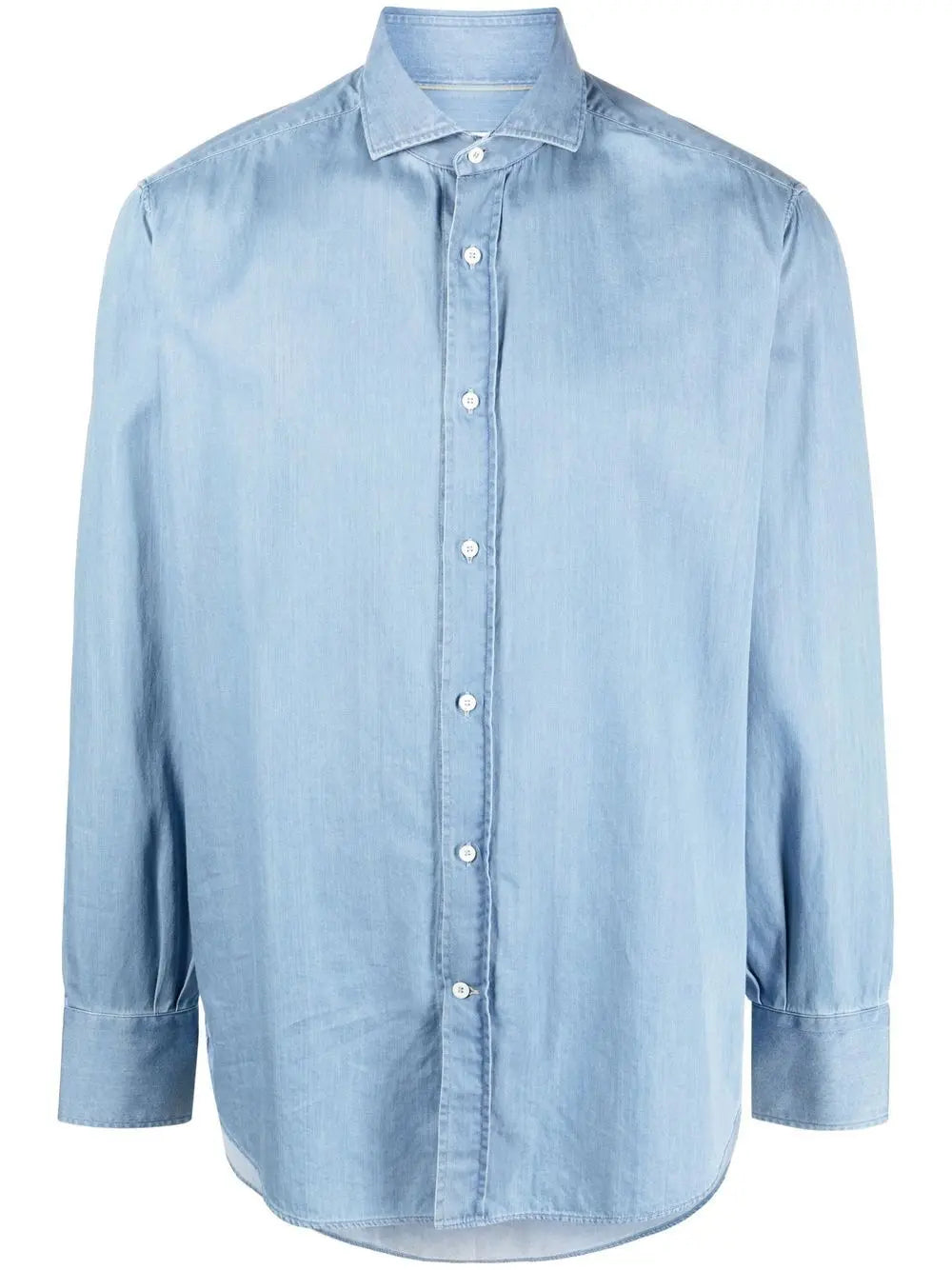 Brunello Cucinelli Shirts Clear Blue Brunello Cucinelli