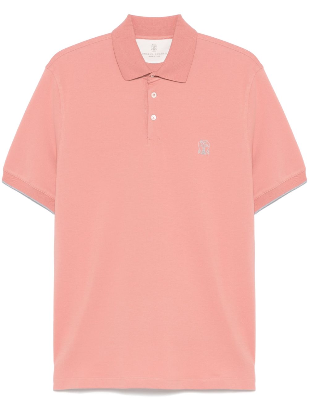 Brunello Cucinelli T-shirts and Polos Orange Brunello Cucinelli