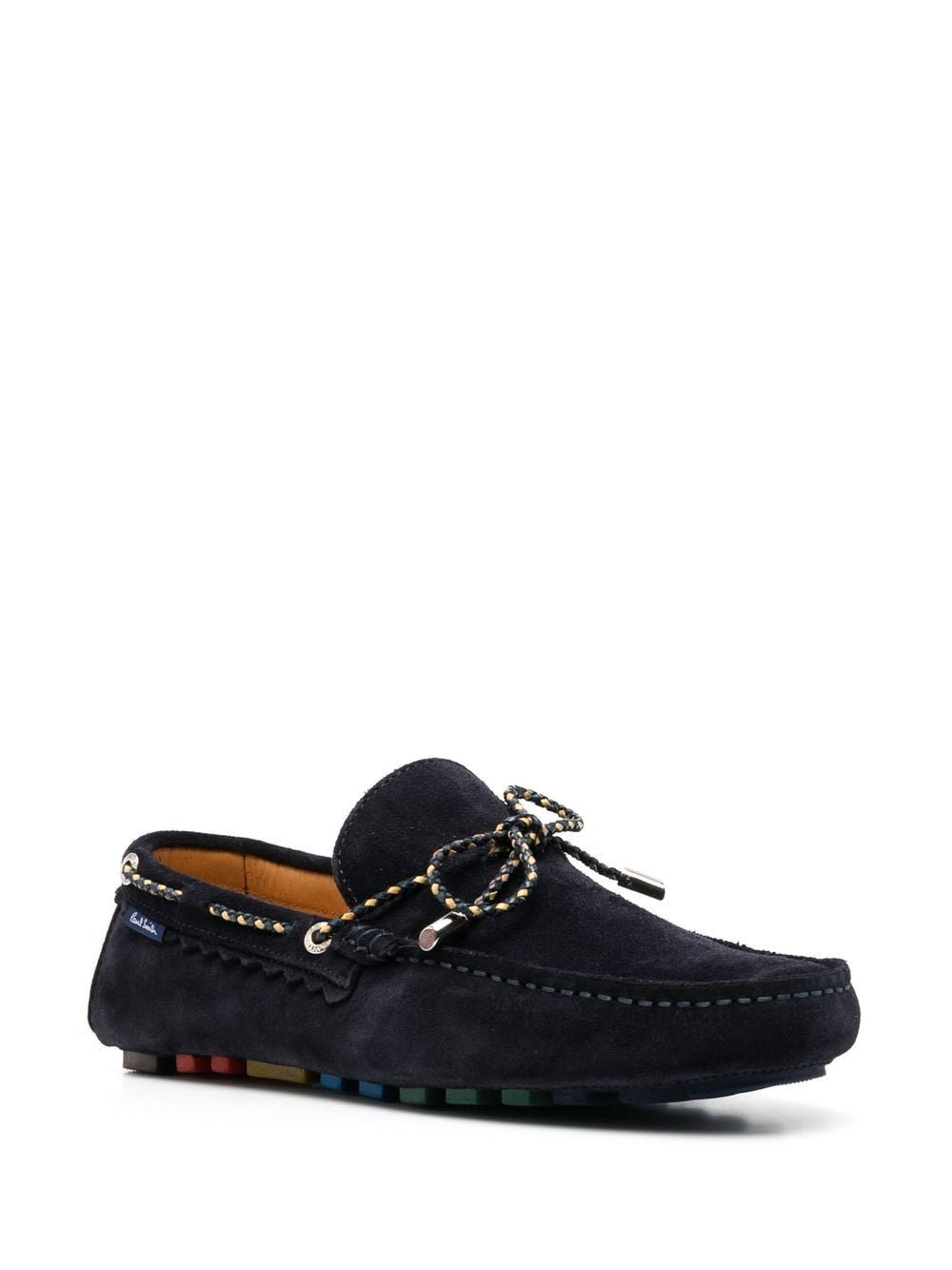 Paul Smith rope-detail suede loafers Paul Smith