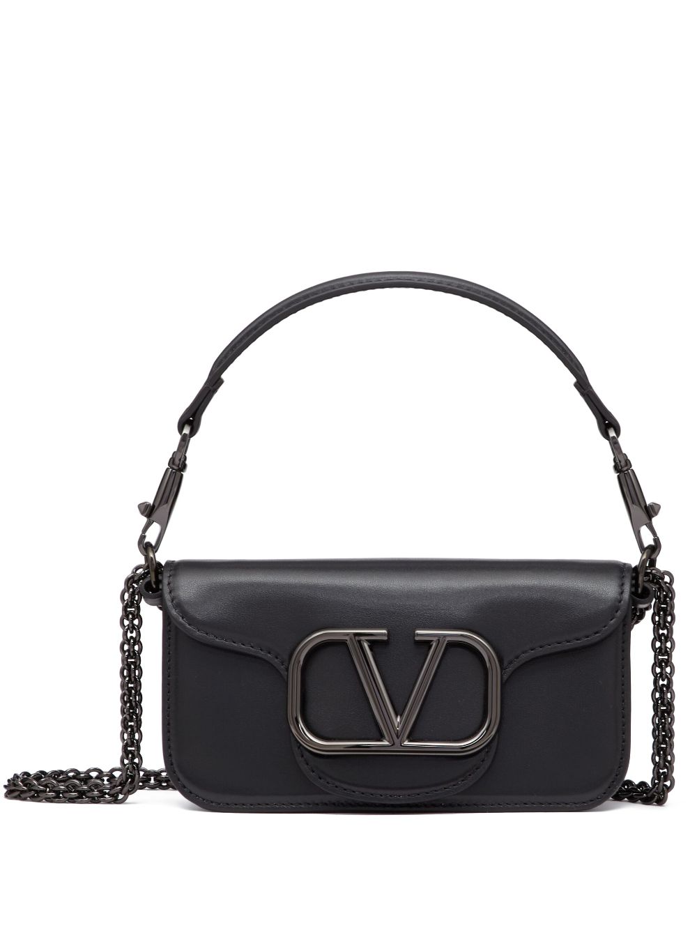 Valentino Garavani Locò small leather shoulder bag Valentino Garavani