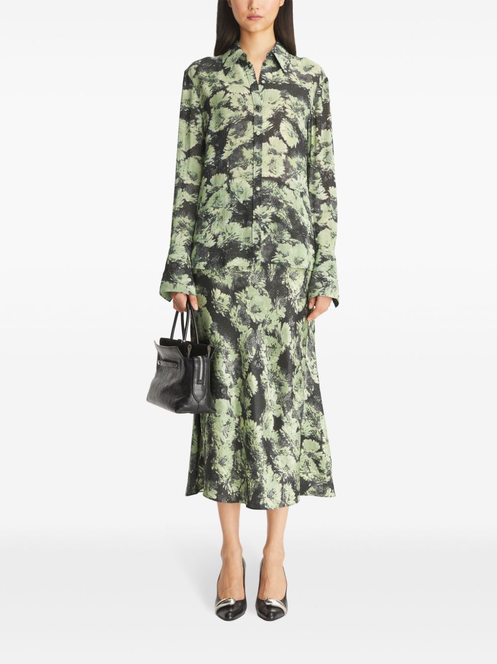 Tory Burch Shirts Green Tory Burch