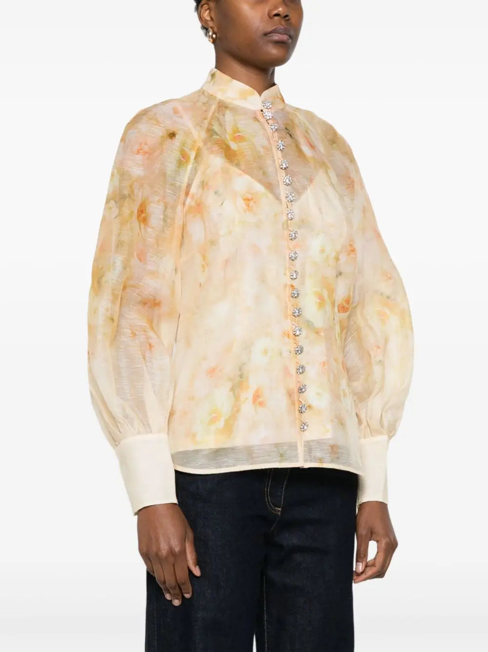Zimmermann Shirts Yellow Zimmermann