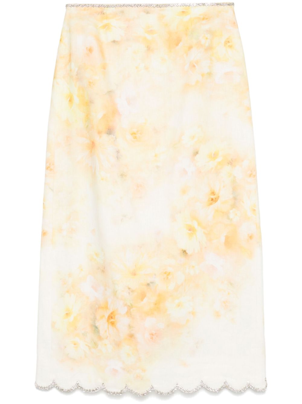 Zimmermann Skirts Yellow Zimmermann