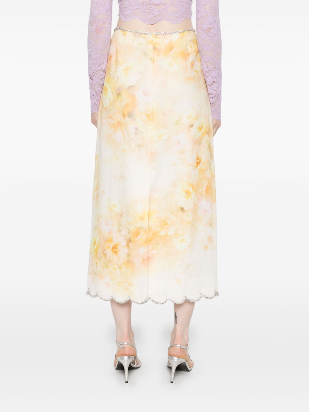 Zimmermann Skirts Yellow Zimmermann