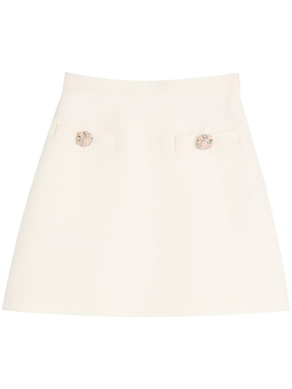 Valentino Crepe Couture Skirt Valentino