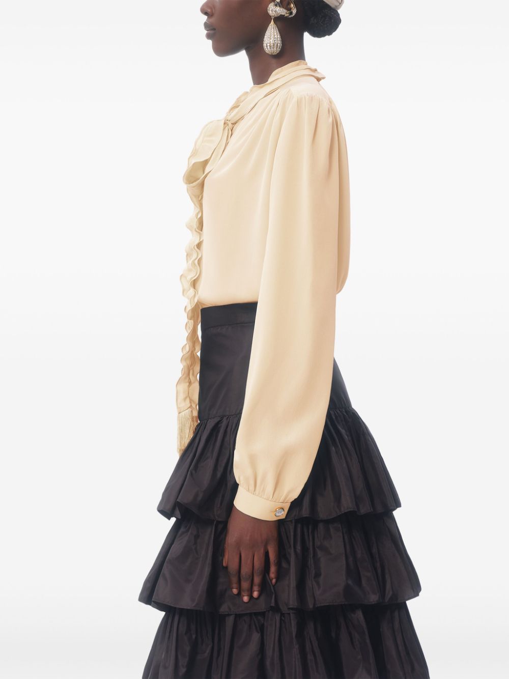Valentino Crepe De Chine Shirt Valentino