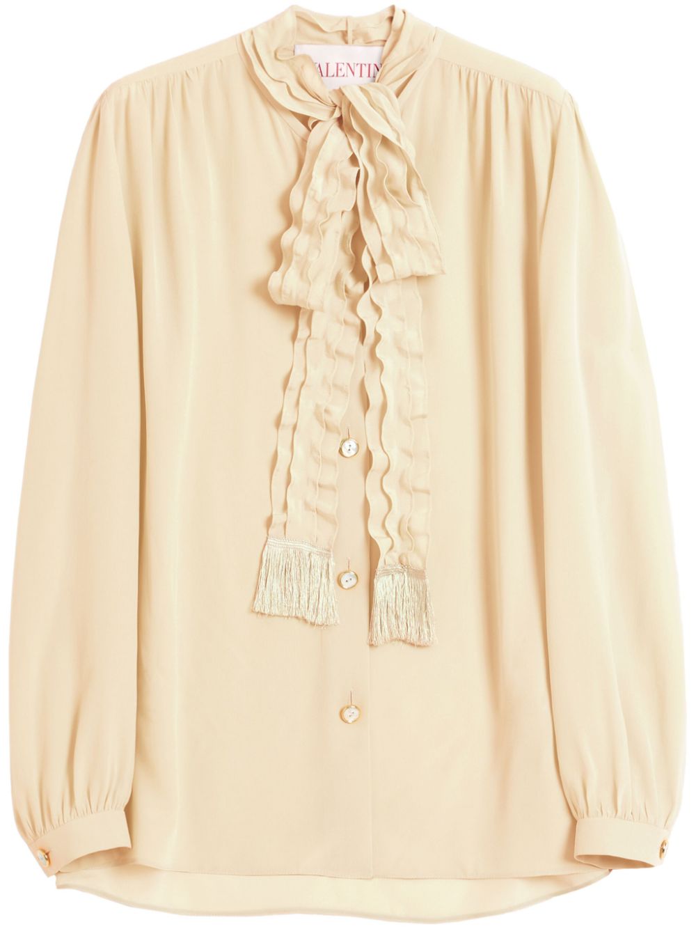 Valentino Crepe De Chine Shirt Valentino