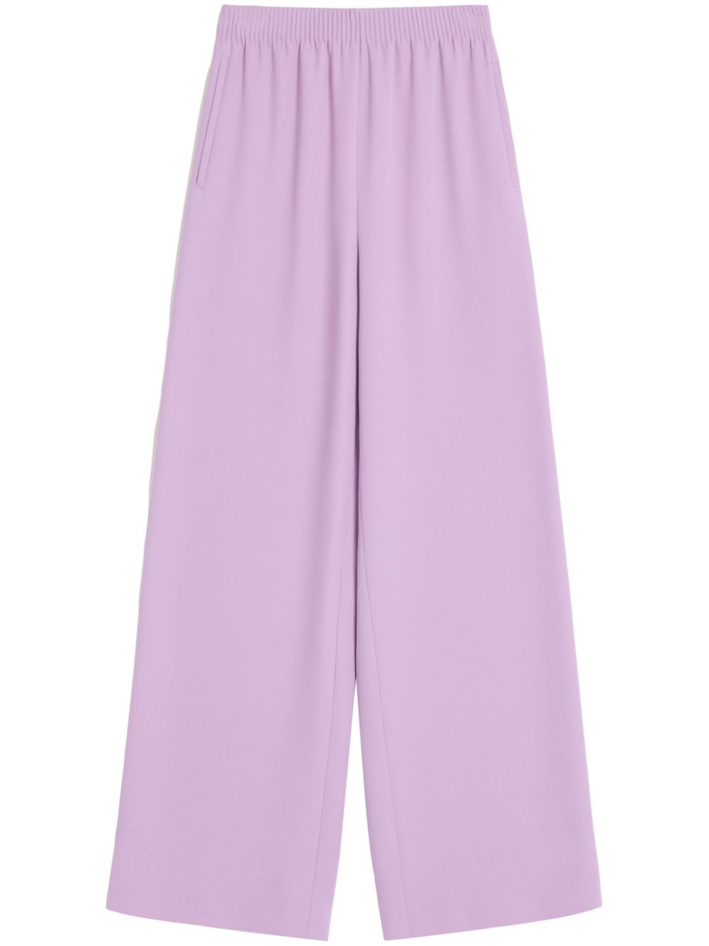 Valentino Silk Wide-Leg Trousers Valentino