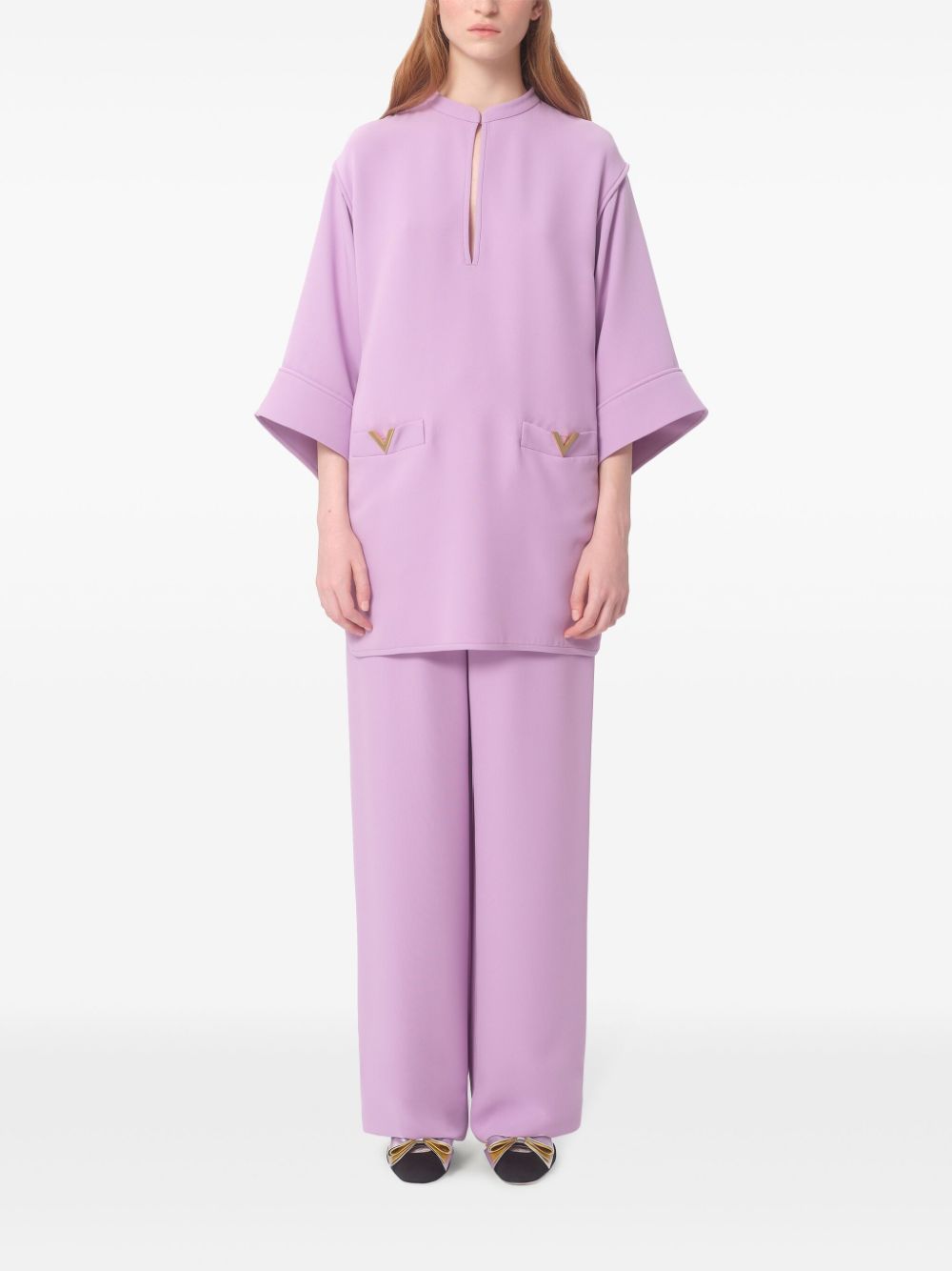 Valentino Vlogo silk mini dress Valentino