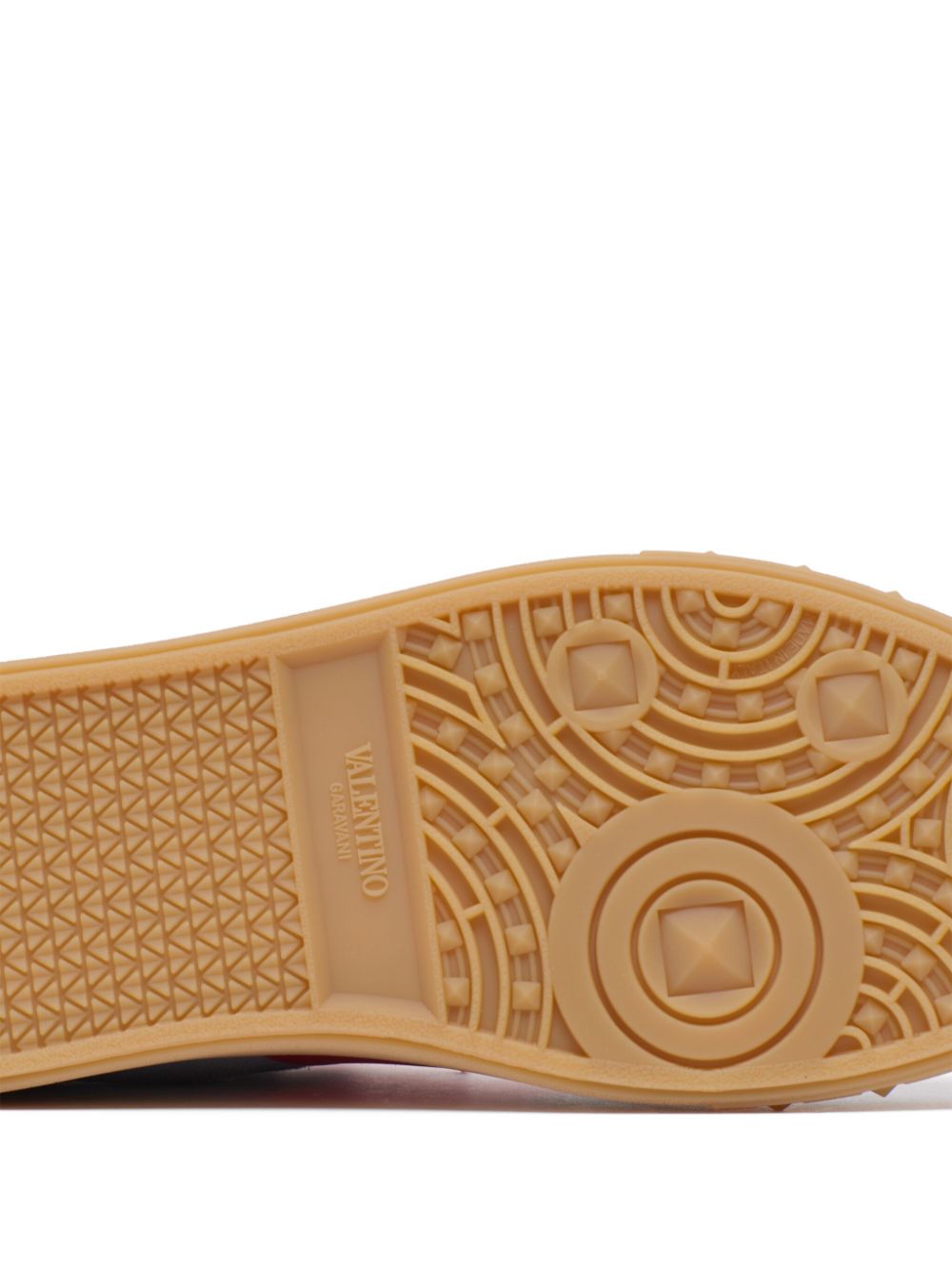 Valentino Garavani Upvillage Low Top Sneaker In Split Leather And Calfskin Nappa Leather Valentino Garavani