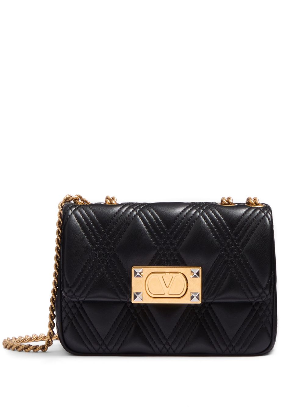 Valentino Garavani Quiltie 67 small leather shoulder bag Valentino Garavani