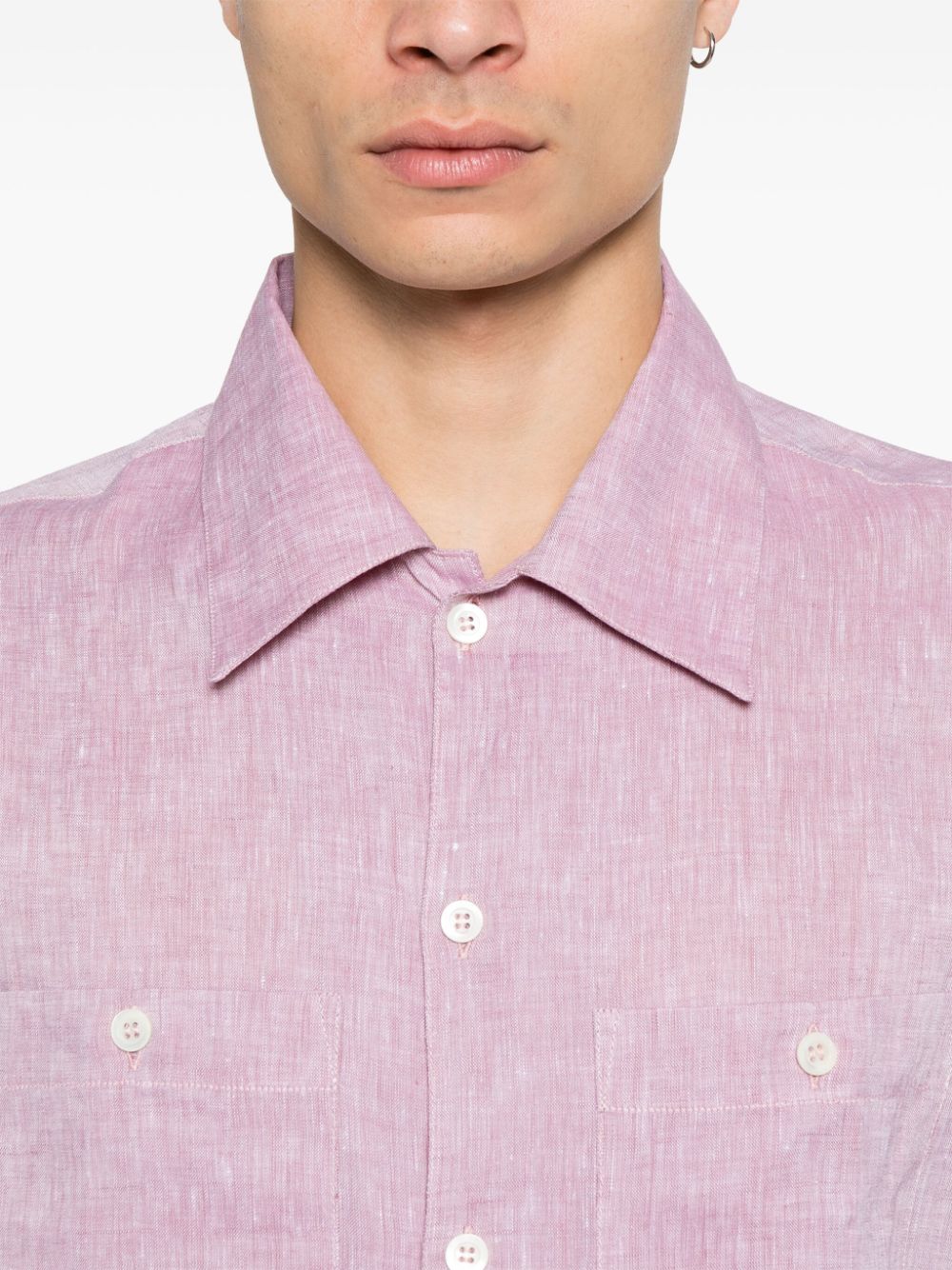 Brunello Cucinelli Shirts Pink Brunello Cucinelli
