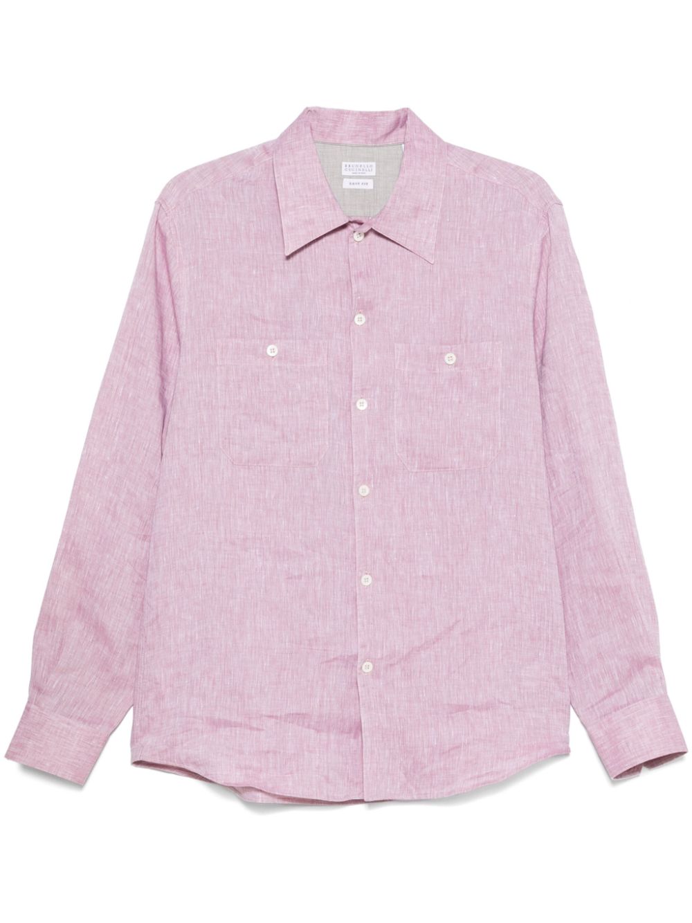 Brunello Cucinelli Shirts Pink Brunello Cucinelli