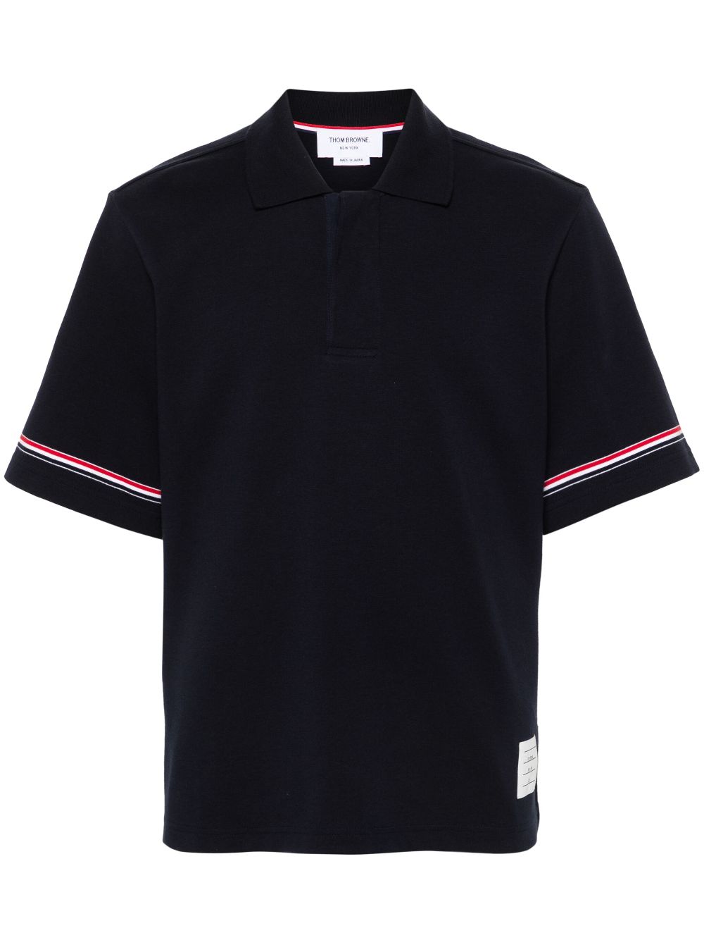 Thom Browne T-shirts and Polos Blue Thom Browne