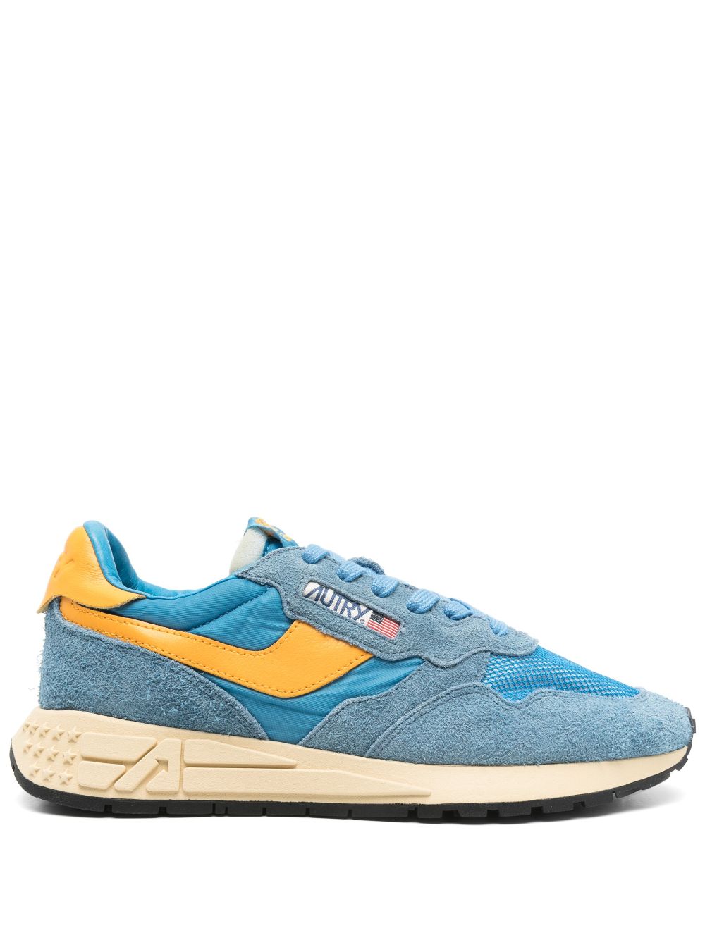 Autry Reelwind Low Sneakers in Suede & Nylon Autry 