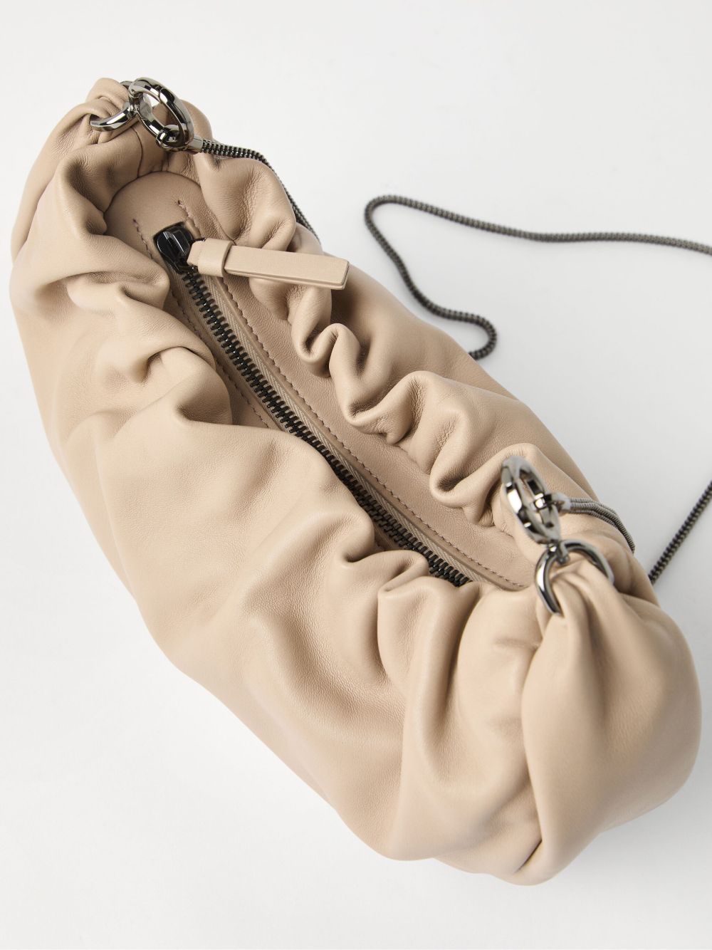 Brunello Cucinelli Monili Shoulder Bag with Chain Brunello Cucinelli